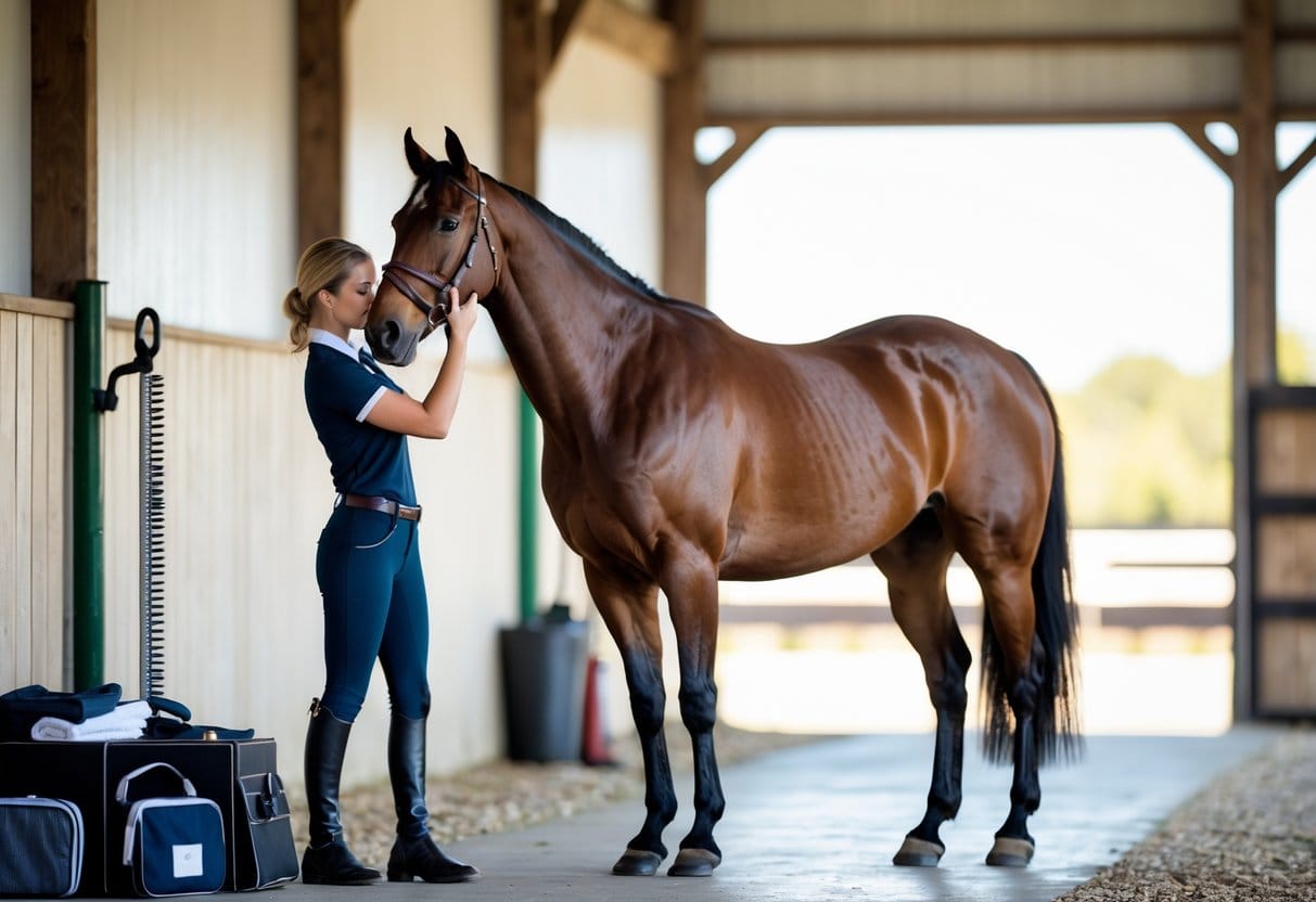 Pleje af hesten efter ridetur det rette udstyr gør forskellen